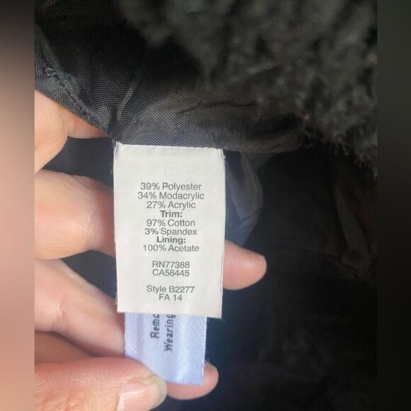 Madewell black teddy vest size XS - Picture 5 of 10